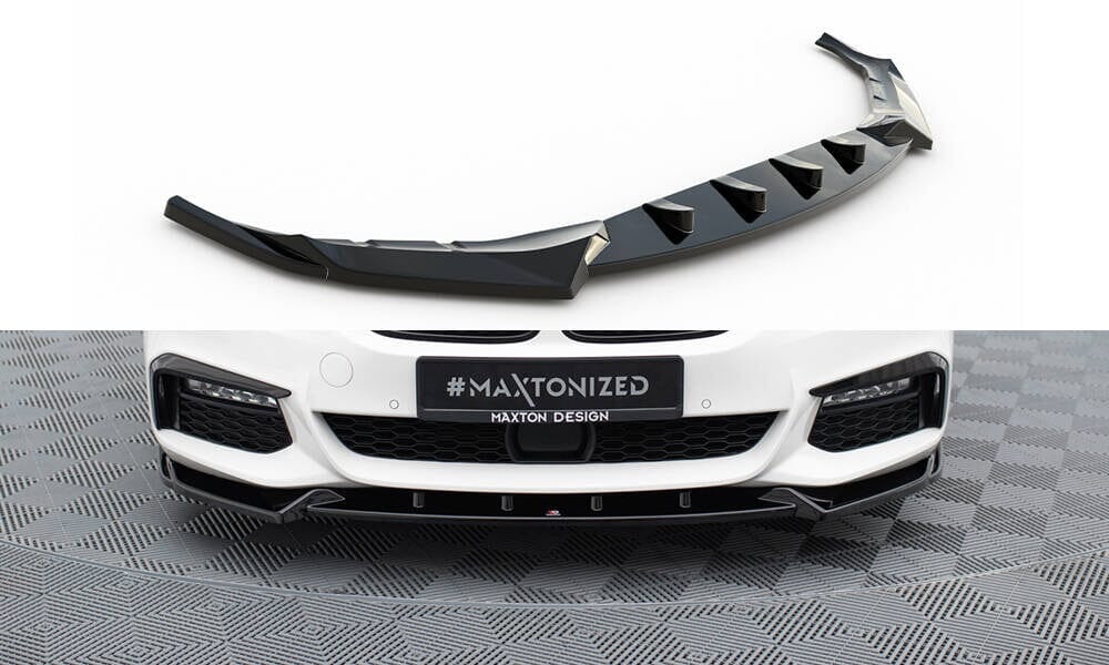 BMW 5er G30 Vorfacelift M-Paket - Frontspoiler - Frontlippe V.4 (DTC) Maxton Design